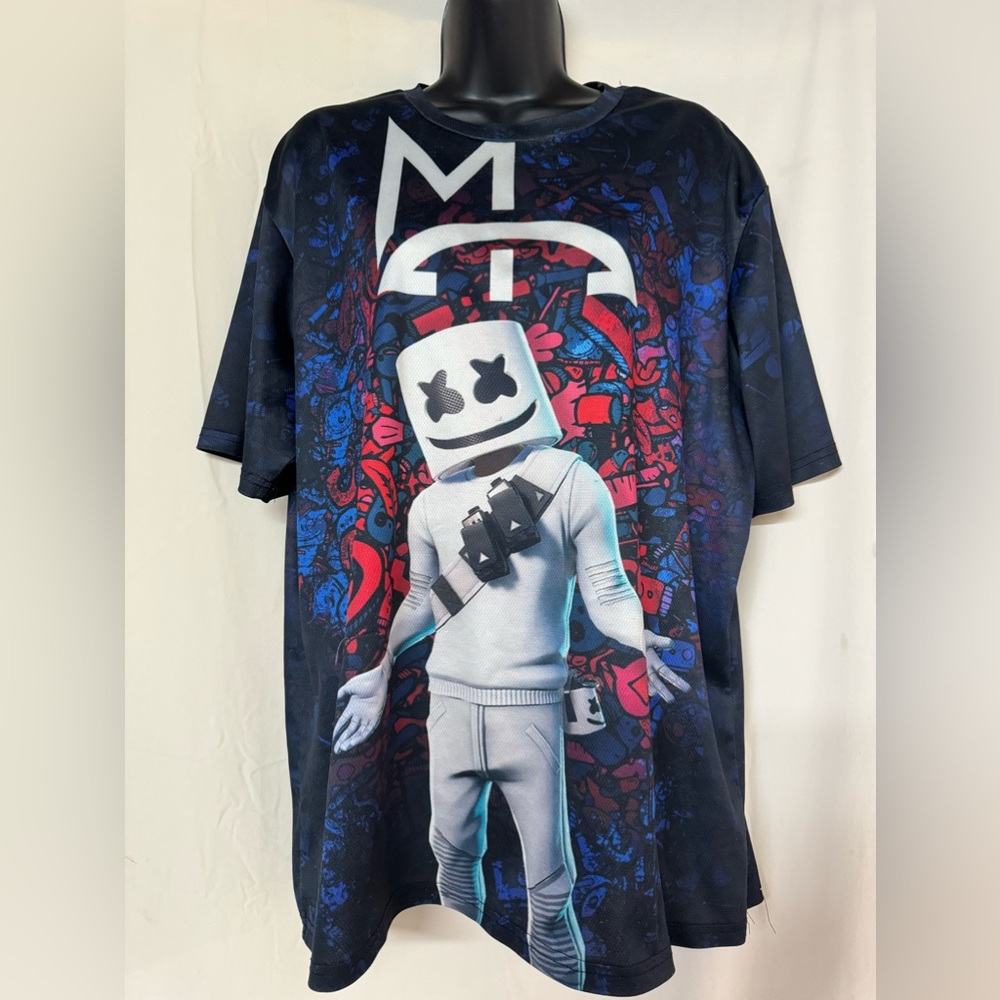 Marshmello singer, size large.